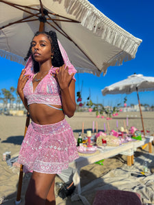 Pixie Fairy Micro Mini Skirt Set