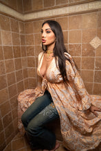 Load image into Gallery viewer, White Lotus Elven Robe Kimono
