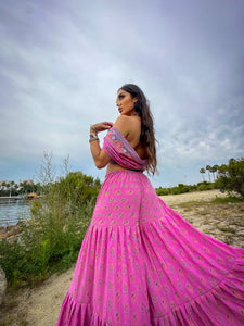 Indian Barbie Sharara Pants Set