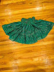 Peacock Princess Micro Mini Skirt