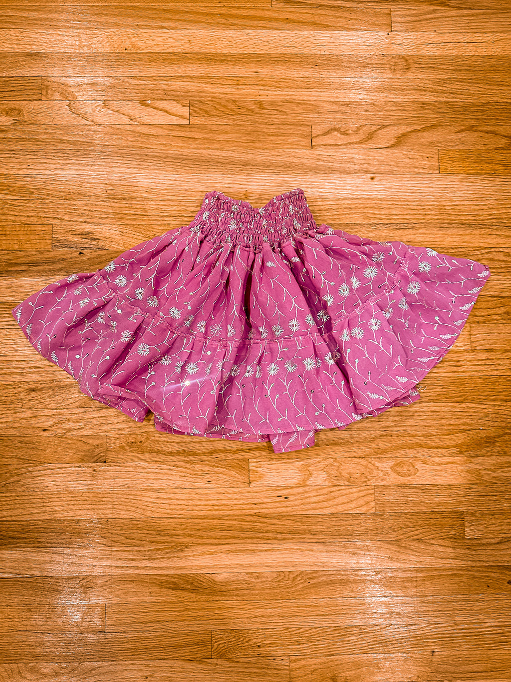 Rose Quartz Micro Mini Skirt