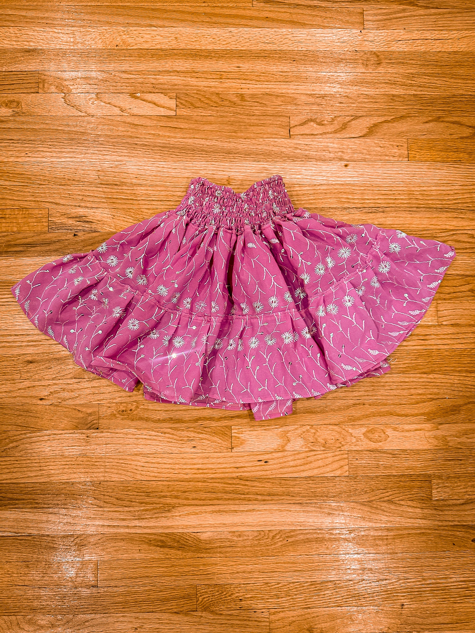 Rose Quartz Micro Mini Skirt