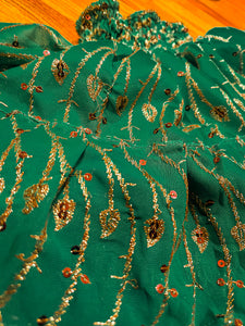 Peacock Princess Micro Mini Skirt