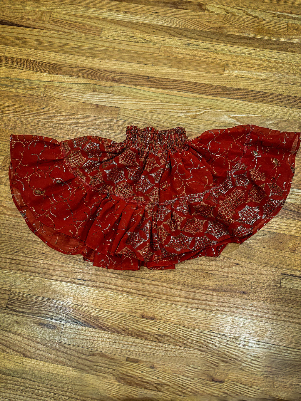 Tiger Honeycomb Micro Mini Skirt