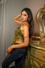Load image into Gallery viewer, Venus Velvet Sequin Top (PREORDER 8/14)
