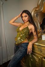 Load image into Gallery viewer, Venus Velvet Sequin Top (PREORDER 8/14)
