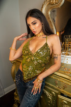 Load image into Gallery viewer, Venus Velvet Sequin Top (PREORDER 8/14)
