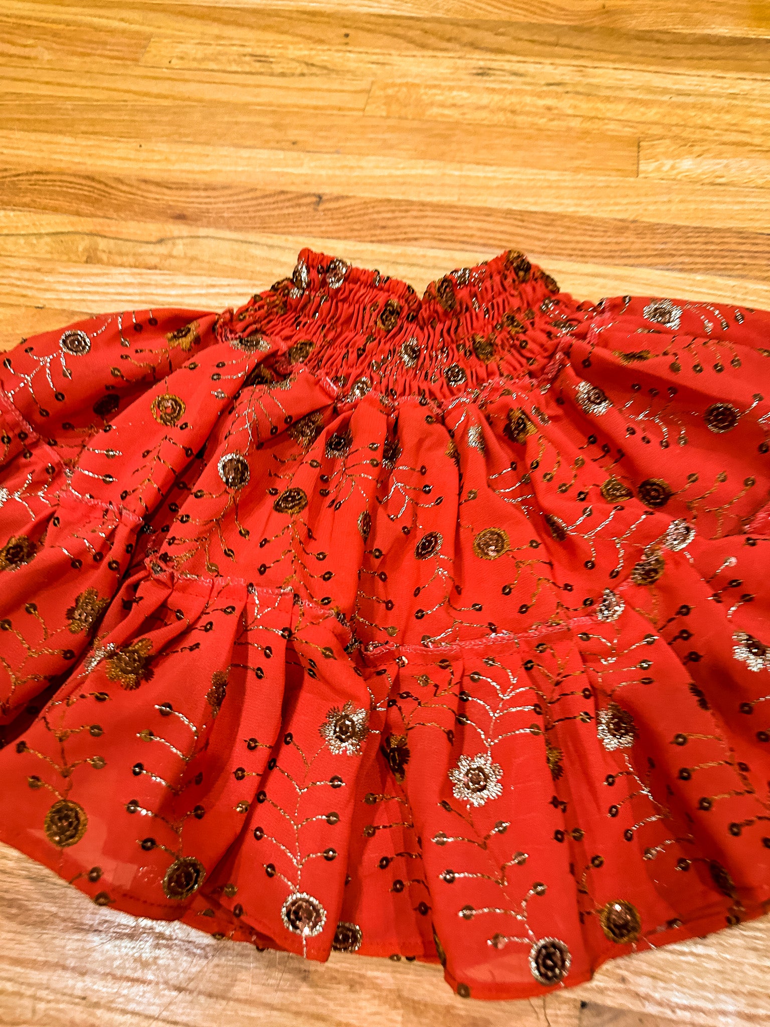 Cherry Alchemy Micro Mini Gehr Skirt