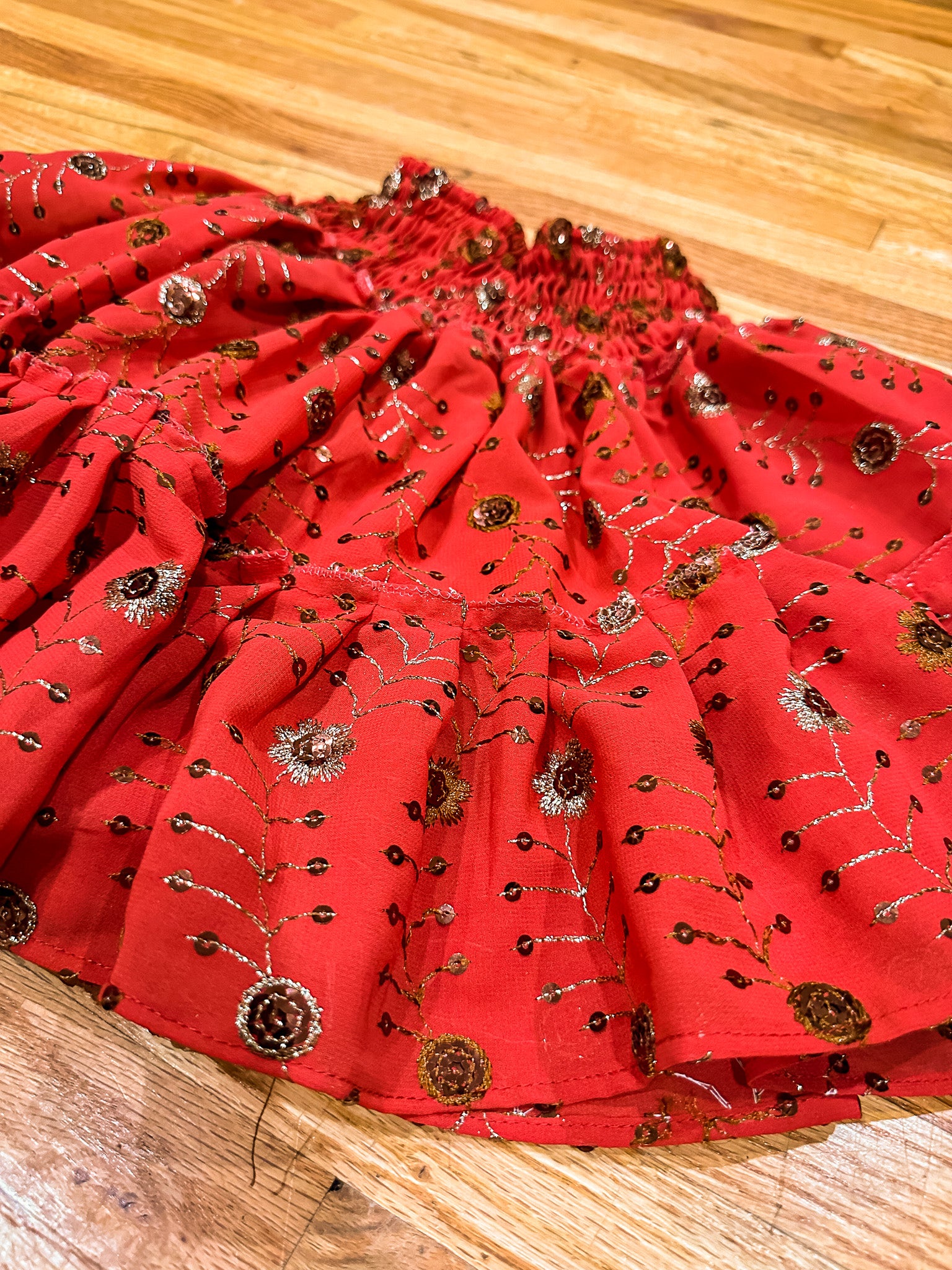 Cherry Alchemy Micro Mini Gehr Skirt