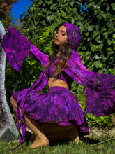 Load image into Gallery viewer, Cosmic Amethyst Micro Mini Skirt Set
