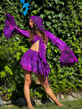 Load image into Gallery viewer, Cosmic Amethyst Micro Mini Skirt Set
