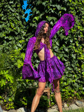 Load image into Gallery viewer, Cosmic Amethyst Micro Mini Skirt Set
