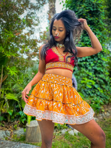 Sun Goddess Micro Mini Skirt