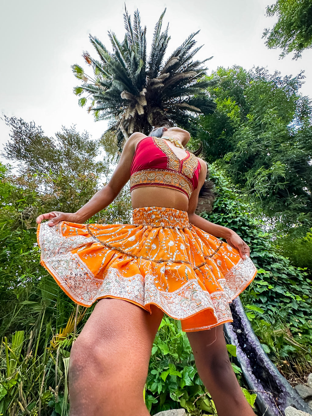 Sun Goddess Micro Mini Skirt