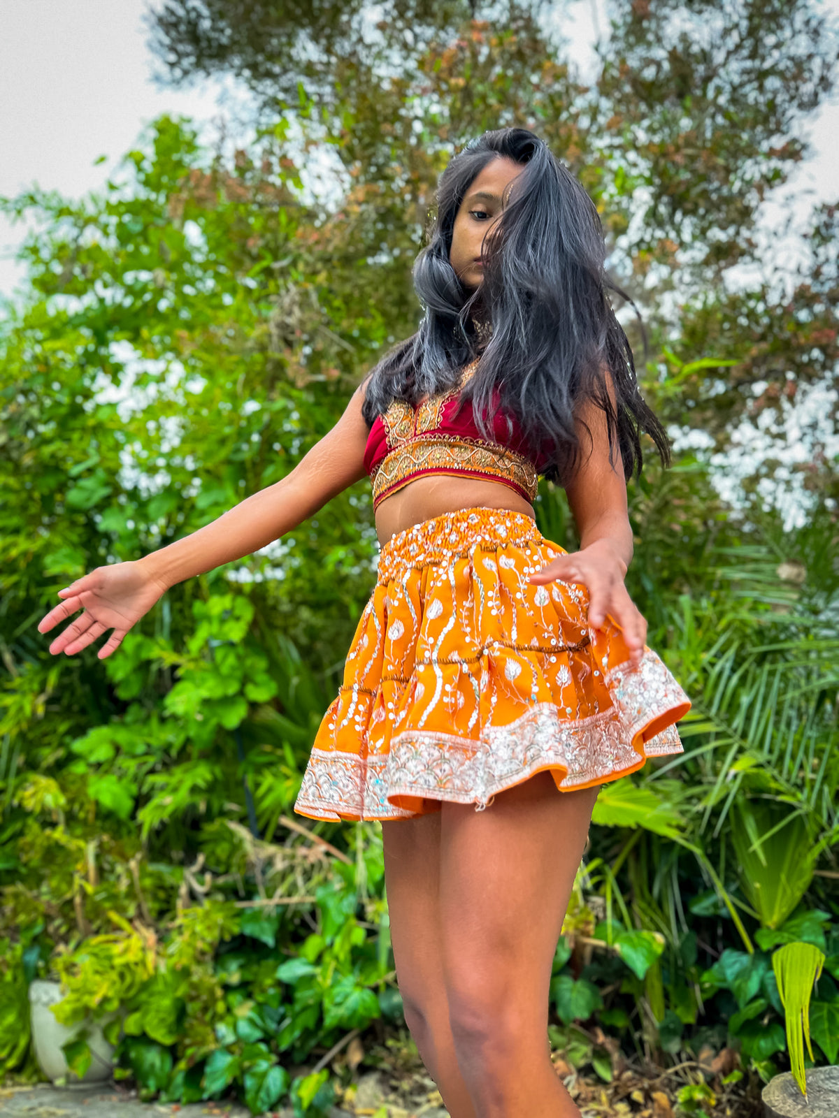 Sun Goddess Micro Mini Skirt