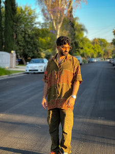 Cedar Green Button Up Shirt