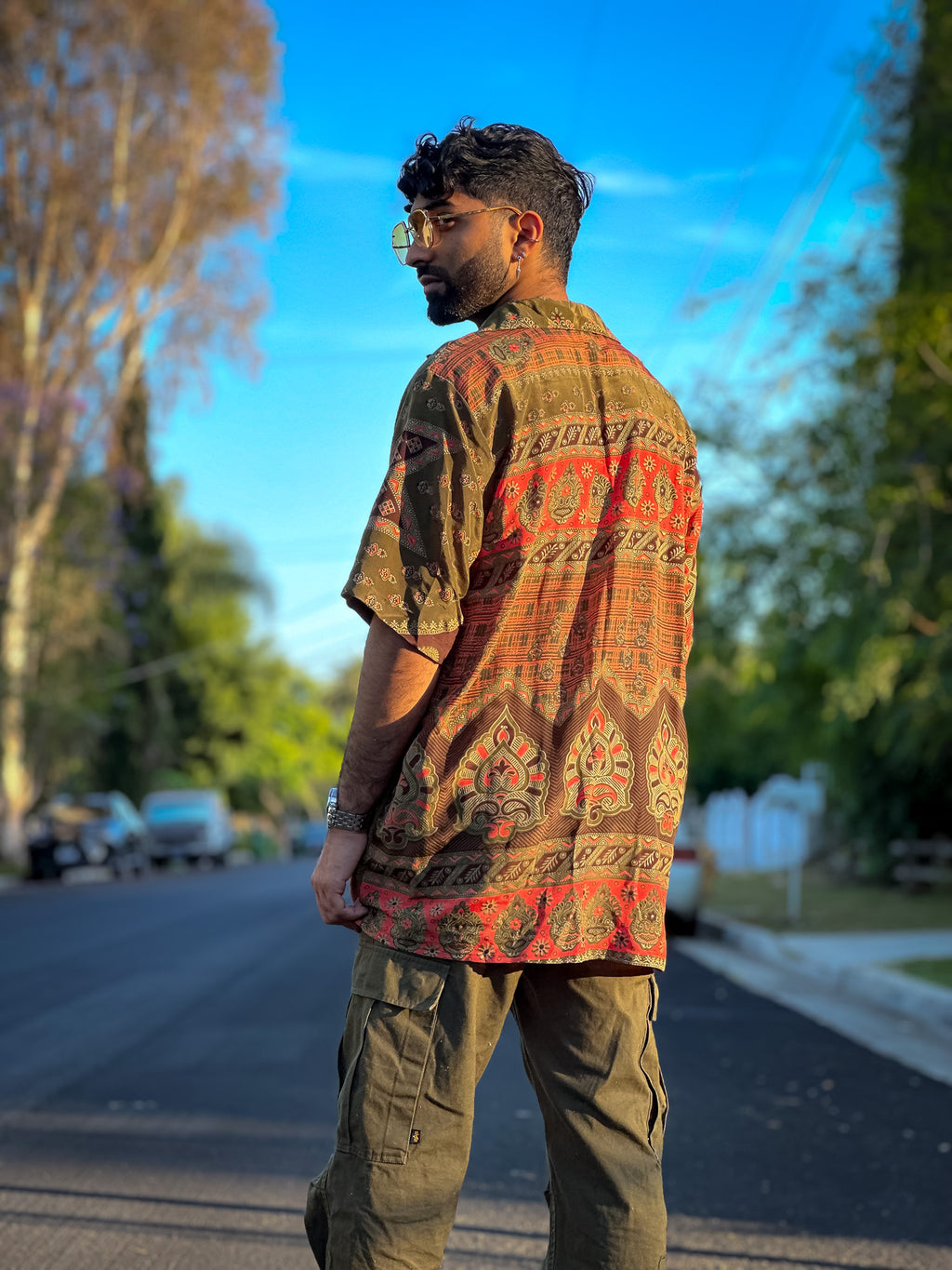 Cedar Green Button Up Shirt