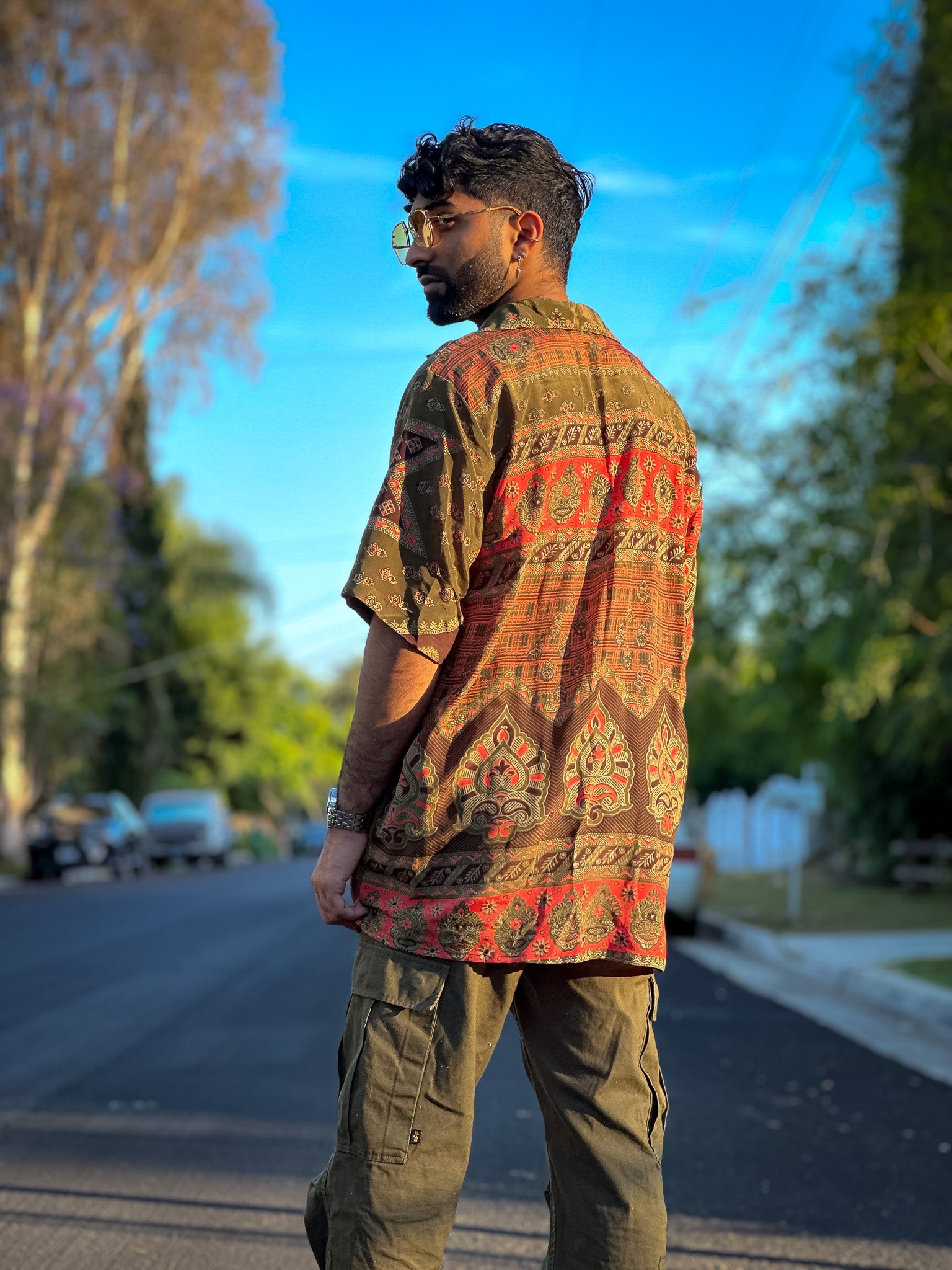 Cedar Green Button Up Shirt