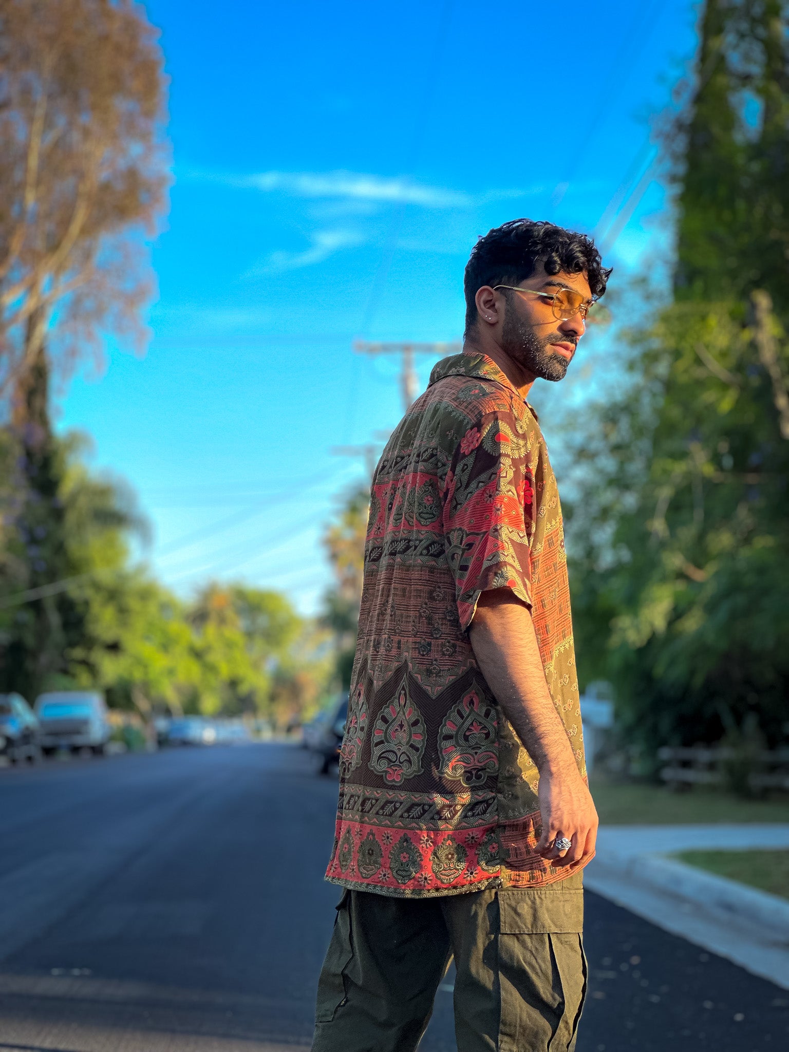 Cedar Green Button Up Shirt