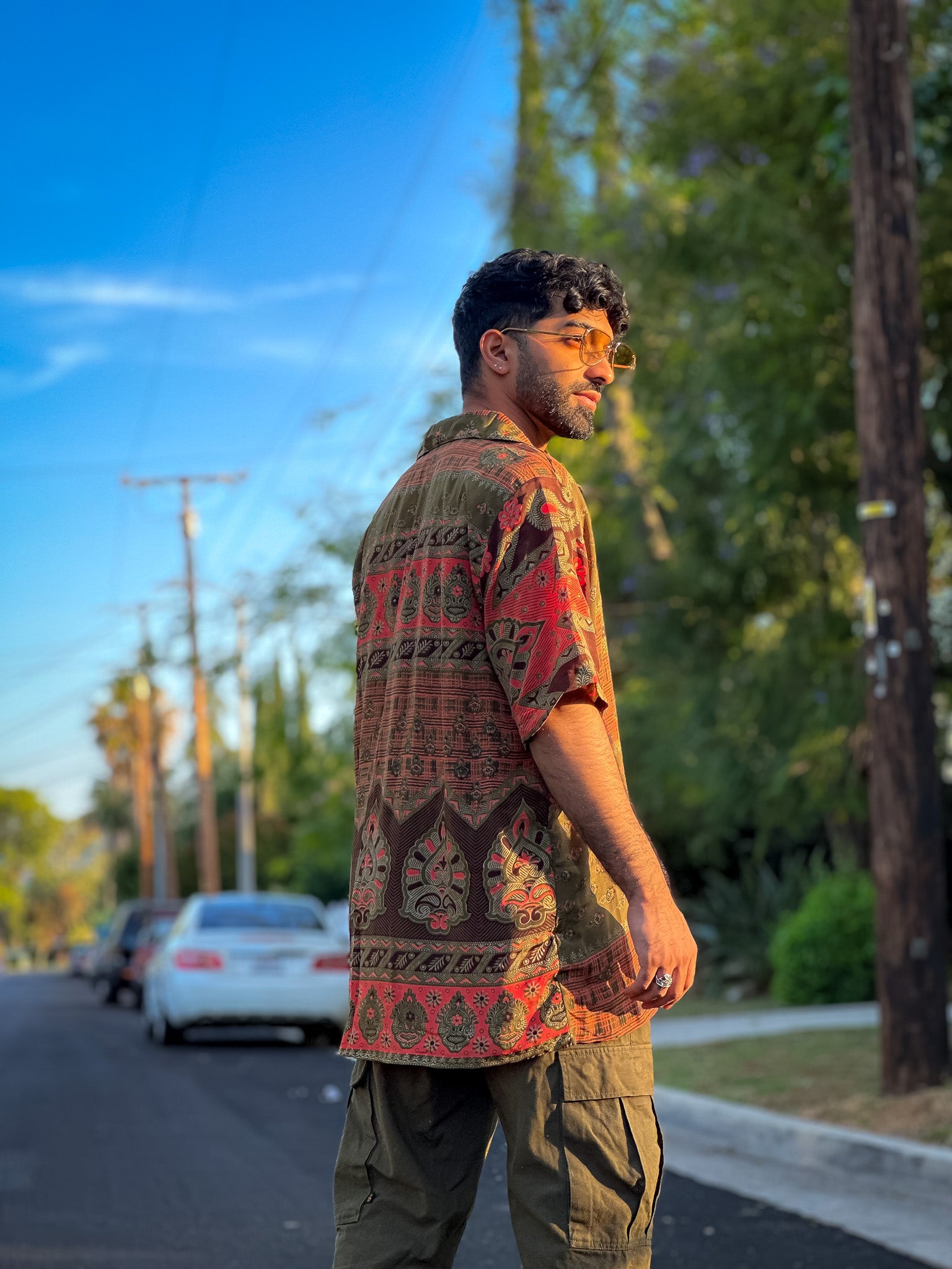 Cedar Green Button Up Shirt