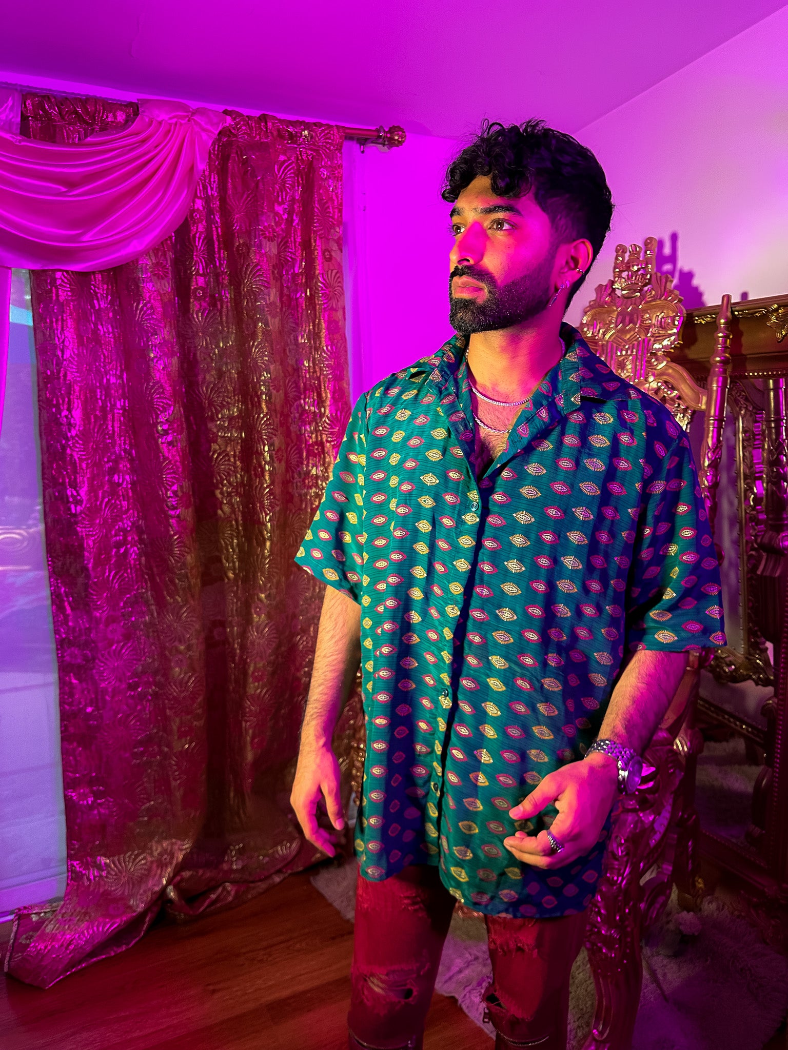 Sky Prince Button Up Shirt