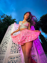 Load image into Gallery viewer, Rose Quartz Micro Mini Skirt

