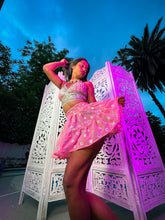 Load image into Gallery viewer, Rose Quartz Micro Mini Skirt
