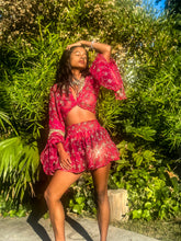 Load image into Gallery viewer, Rani Rose Micro Mini Skirt Set
