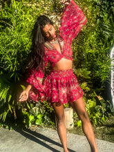 Load image into Gallery viewer, Rani Rose Micro Mini Skirt Set
