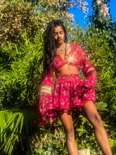 Load image into Gallery viewer, Rani Rose Micro Mini Skirt Set
