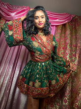 Load image into Gallery viewer, Emerald Princess Babydoll Dress
