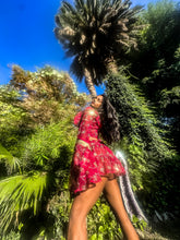 Load image into Gallery viewer, Rani Rose Micro Mini Skirt Set

