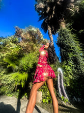 Load image into Gallery viewer, Rani Rose Micro Mini Skirt Set
