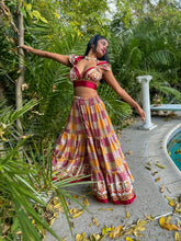 Load image into Gallery viewer, Royal Sunrise Sharara Pants Set
