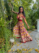 Load image into Gallery viewer, Royal Sunrise Sharara Pants Set
