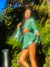 Load image into Gallery viewer, Mint Fairy Micro Mini Skirt Set

