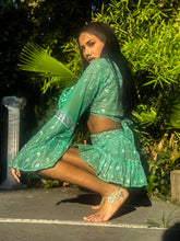 Load image into Gallery viewer, Mint Fairy Micro Mini Skirt Set
