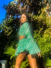 Load image into Gallery viewer, Mint Fairy Micro Mini Skirt Set
