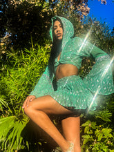 Load image into Gallery viewer, Mint Fairy Micro Mini Skirt Set
