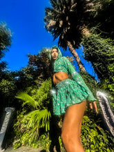 Load image into Gallery viewer, Mint Fairy Micro Mini Skirt Set
