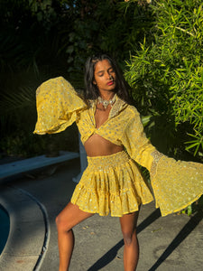 Tinkerbell Micro Mini Skirt Set