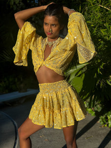 Tinkerbell Micro Mini Skirt Set