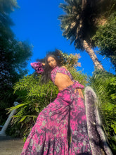 Load image into Gallery viewer, Amethyst Wildflower Sharara Pants Set
