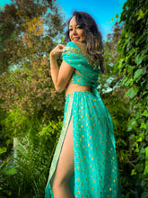 Load image into Gallery viewer, Turquoise Gold Jasmine Set
