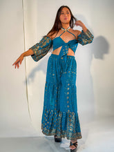Load image into Gallery viewer, Ocean Love Sharara Pants Set
