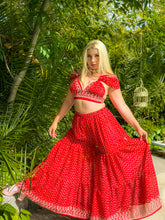 Load image into Gallery viewer, Crazy in Love Sharara Pants Set
