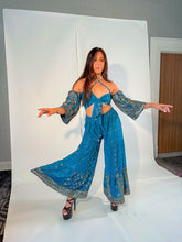 Load image into Gallery viewer, Ocean Love Sharara Pants Set
