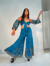 Load image into Gallery viewer, Ocean Love Sharara Pants Set
