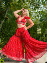 Load image into Gallery viewer, Crazy in Love Sharara Pants Set
