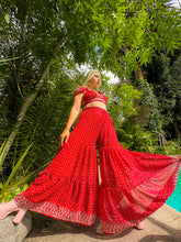 Load image into Gallery viewer, Crazy in Love Sharara Pants Set
